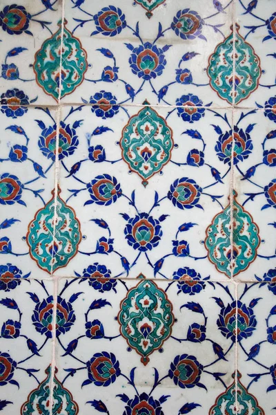 Tiempo otomano Azulejos con patrones — Foto de Stock
