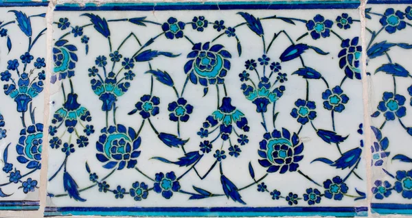 Tiempo otomano Azulejos con patrones — Foto de Stock