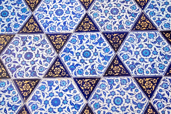 Osmanlı saat çini desenleri ile — Stok fotoğraf