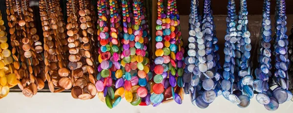 各种颜色的珠子 — 图库照片