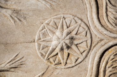 Osmanlı mermer oyma sanat ayrıntı