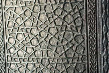 Arka plan doku desen olarak metal yüzey