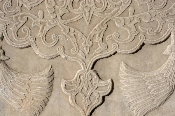 Detalle de arte tallado en mármol otomano — Foto de Stock