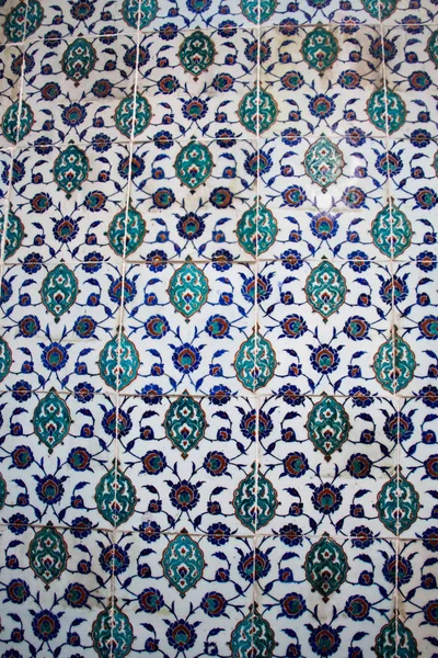 Tiempo otomano Azulejos con patrones — Foto de Stock