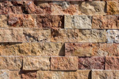 Dekoratif kübik taş duvar arka plan