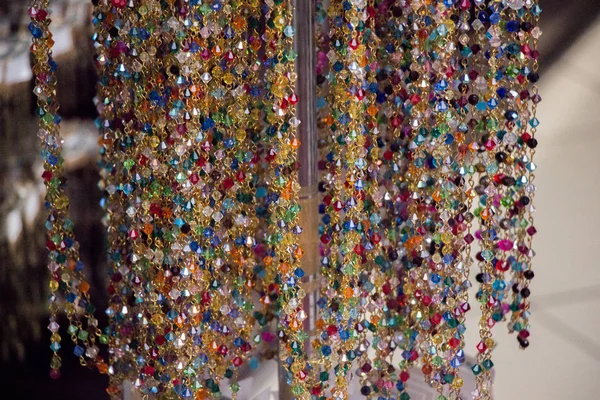 Pärlor av olika färg — Stockfoto