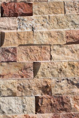 Dekoratif kübik taş duvar arka plan