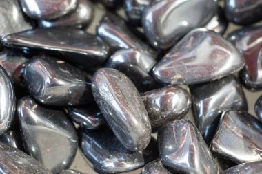 Doğal mineral değerli taşlar kümesi 