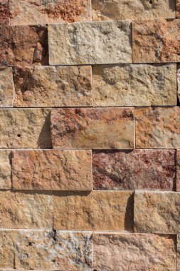 Dekoratif kübik taş duvar arka plan