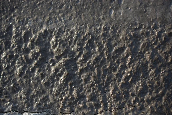 Kalıpları üzerinde taze beton yüzeyine dökülür — Stok fotoğraf