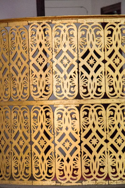 Example Ottoman Art Patterns Applied Metals — Stock Photo, Image