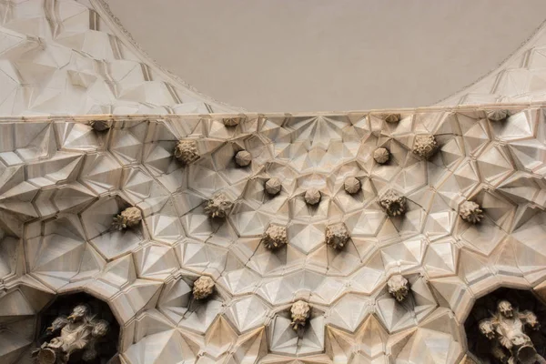 Arte Scultura Marmo Ottomano Dettaglio — Foto Stock