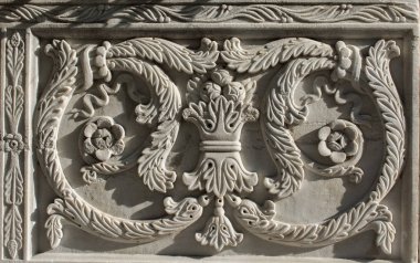 Osmanlı mermer oyma sanat ayrıntı