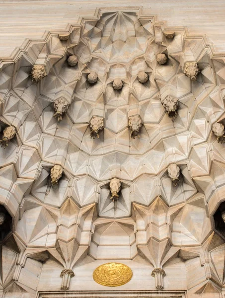 Ottomaanse marmeren beeldhouwwerk kunst detail — Stockfoto