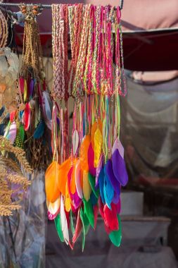 Güzel kuş tüyleri dekoratif amaçlar için