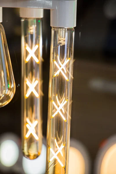 Dekorativní styl žhavené žárovky — Stock fotografie