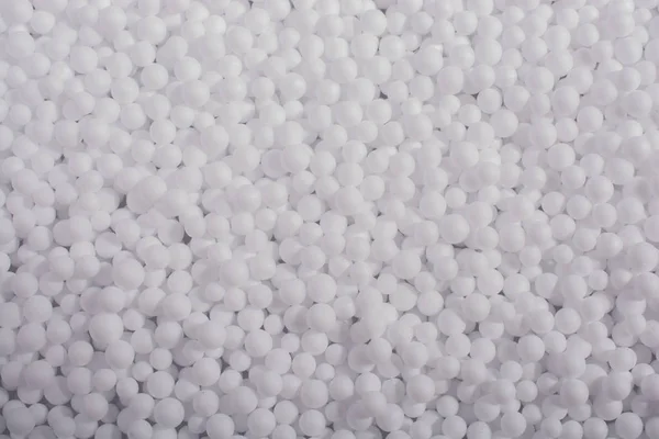Bolas de espuma de poliestireno blanco como fondo —  Fotos de Stock