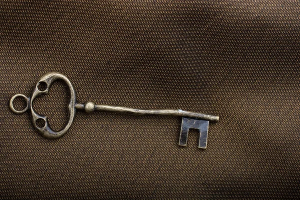Retro stylu klucz dekoracyjne — Zdjęcie stockowe