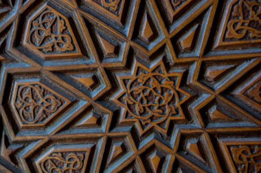 Geometrik desenli Osmanlı Türk sanatı