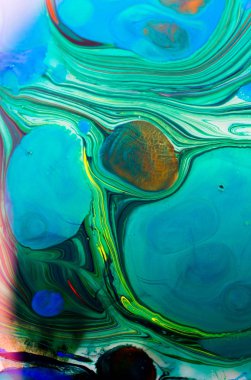 Geleneksel Osmanlı Türk mermer sanat modelleri soyut renkli arkaplan olarak