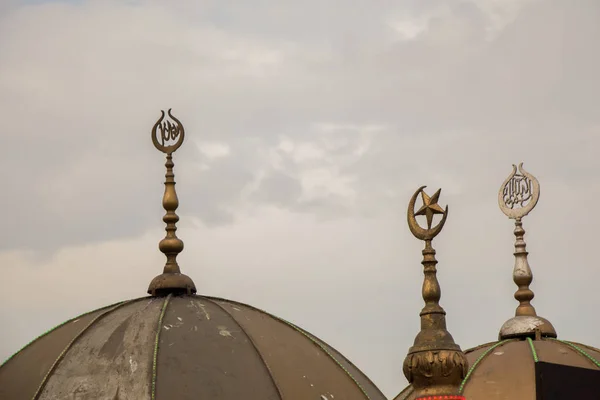 Vnější Pohled Kopuli Osmanské Architektuře Istanbul Turecko — Stock fotografie