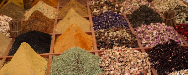 Przyprawy Spice Market Mieście Stambuł — Zdjęcie stockowe