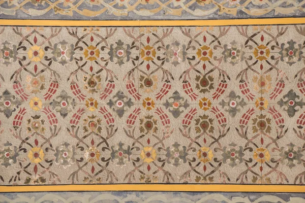 Floral Μοτίβο Τέχνης Παράδειγμα Της Οθωμανικής Εποχής — Φωτογραφία Αρχείου