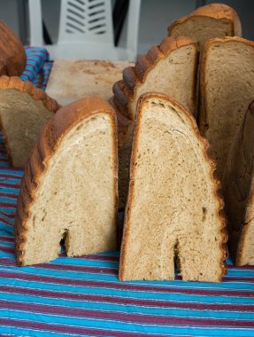 Geleneksel Türk usulü ekmek ekmeği