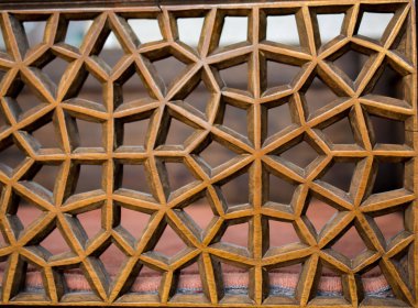 Geometrik desenli Osmanlı Türk sanatı