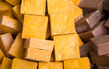 Kokulu el yapımı organik sabun koleksiyonu