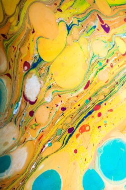 Geleneksel Türk mermer sanat modelleri renkli soyut arkaplan olarak
