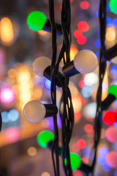 Kerstverlichting Feestverlichting Van Een Bepaald Type — Stockfoto