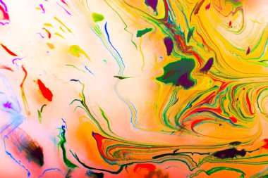 Geleneksel Osmanlı Türk mermer sanat modelleri soyut renkli arkaplan olarak