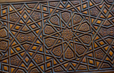 Geometrik desenli Osmanlı Türk sanatı