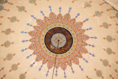 Osmanlı zamanının çiçek desenli örneği
