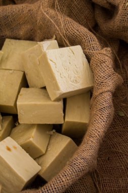 Kokulu el yapımı organik sabun koleksiyonu