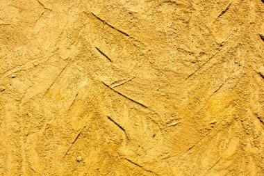 Betondaki lastik izlerini soyut grunge dokusu olarak izler