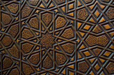 Geometrik desenli Osmanlı Türk sanatı