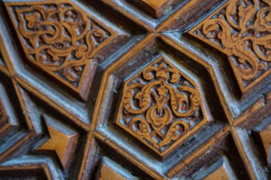 Geometrik desenli Osmanlı Türk sanatı