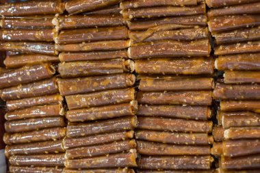 Türk stili meyve hamuru atıştırmalık olarak kurutuldu