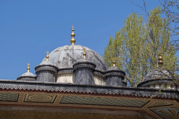 Veduta Esterna Della Cupola Nell Architettura Ottomana Istanbul Turchia — Foto Stock