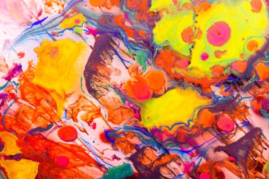 Geleneksel Osmanlı Türk mermer sanat modelleri soyut renkli arkaplan olarak