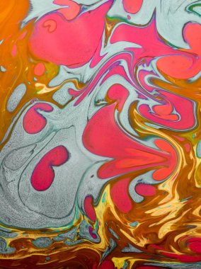 Geleneksel Osmanlı Türk mermer sanat modelleri soyut renkli arkaplan olarak