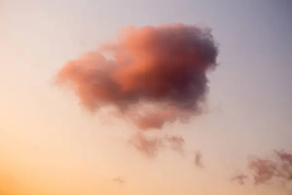 Hermoso Cielo Colorido Con Nubes Día — Foto de Stock