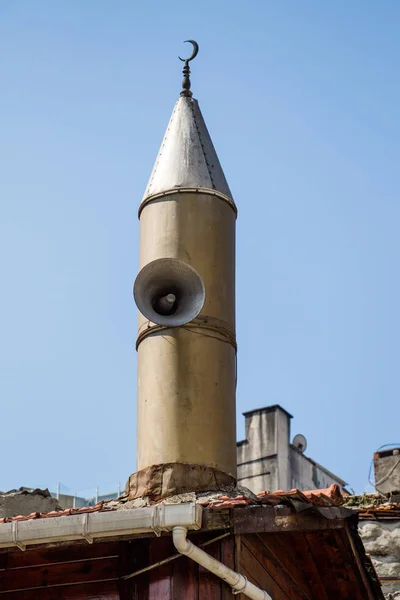 Minaret made of  stone in Ottoman time Mosques
