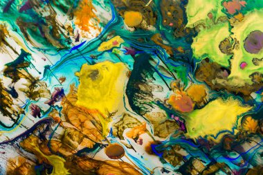 Geleneksel Osmanlı Türk mermer sanat modelleri soyut renkli arkaplan olarak