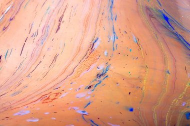 Renkli arkaplanda soyut boya desenleri