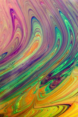 Renkli arkaplanda Grunge soyut boya desenleri