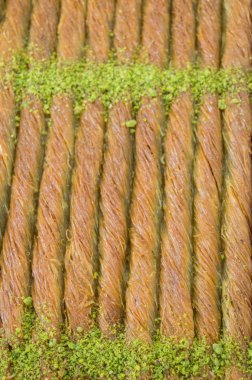 Pazar 'da Türk geleneksel çöl tatlıları