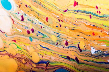 Renkli arkaplanda Grunge soyut boya desenleri